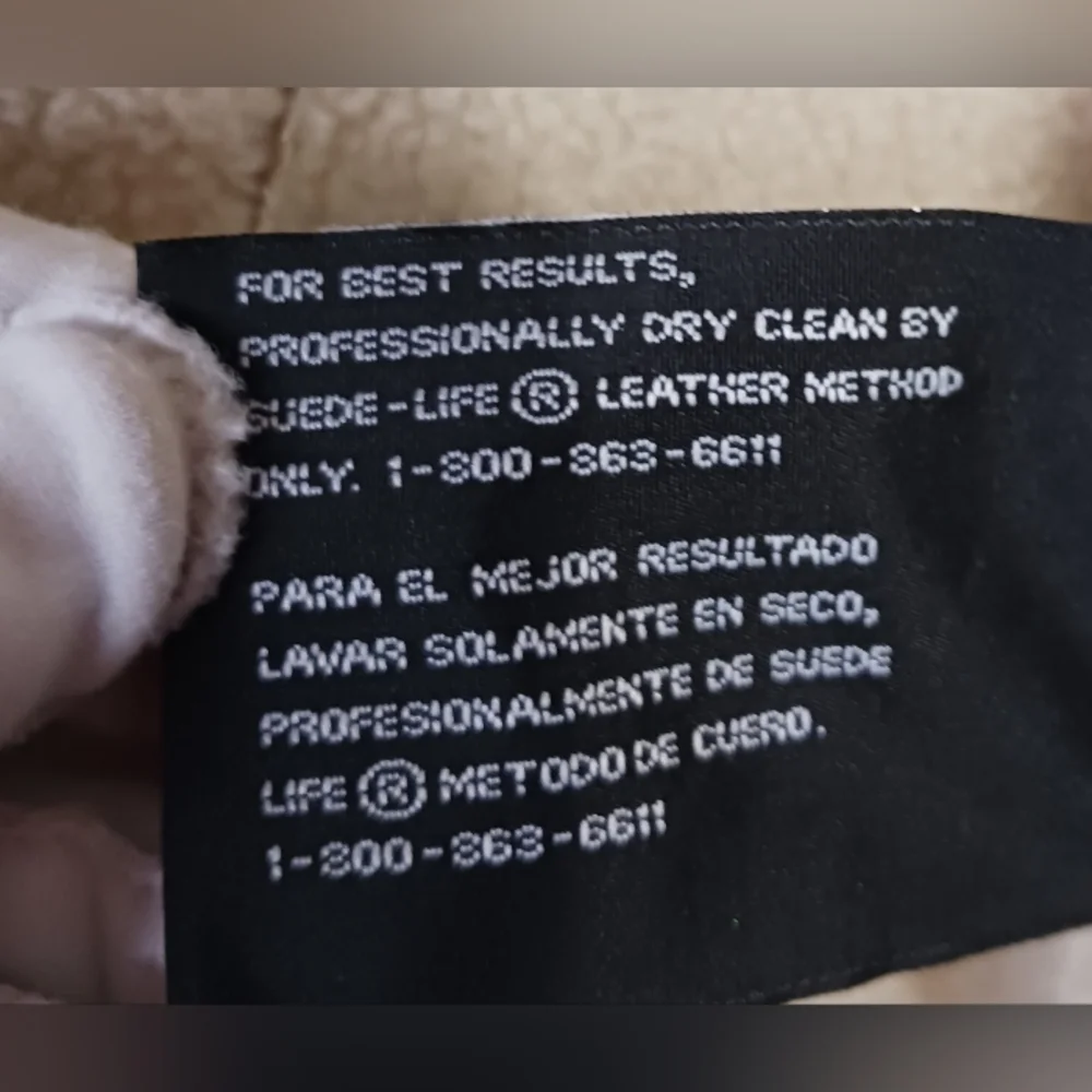 St. John's Bay XL  Faux Suede 90s Vintage Jacket Warm Pockets Floral - Picture 12 of 16